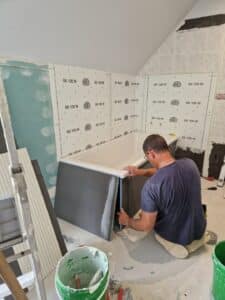 Renovation de salle de bain technique Wedi Quimperle 1 - Quimperlé Moëlan-sur-mer
