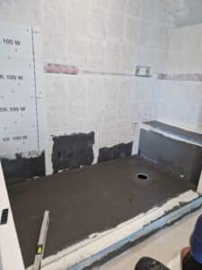 Renovation de salle de bain technique Wedi Quimperle 13 - Quimperlé Moëlan-sur-mer