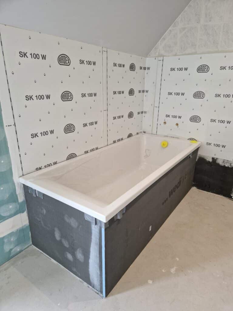 Rénovation de salle de bain technique Wedi Quimperlé (2)
