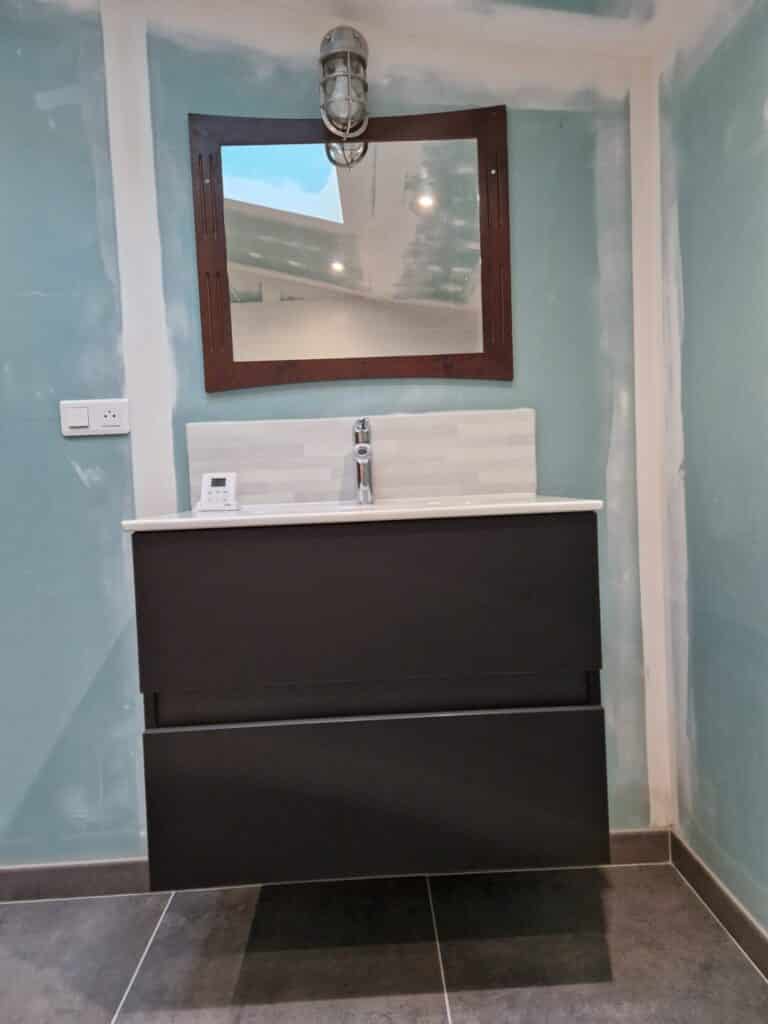 Rénovation meuble de salle de bain Quimperlé (5)