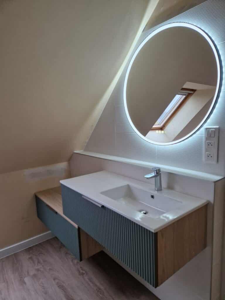Rénovation meuble de salle de bain Quimperlé (6)