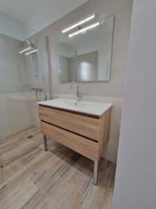 Renovation salle de bain Bannalec retrait baignoire 6 - Quimperlé Moëlan-sur-mer